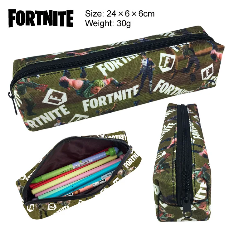 Чехол для карандашей Fortnites чехол школьной ручки сумка школьная коробка