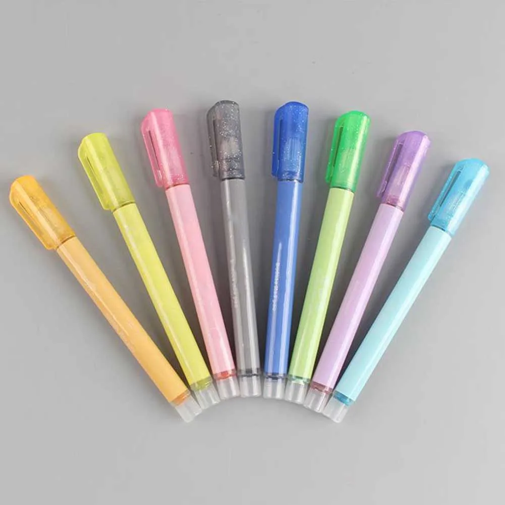 8 цветов для школы рисования гладкий портативный дома контур маркер ручка