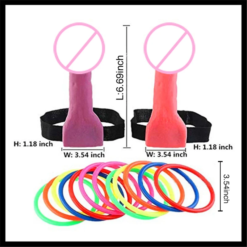 Девичник вечерние принадлежности головка члена Hoopla игровая Вечеринка будущая