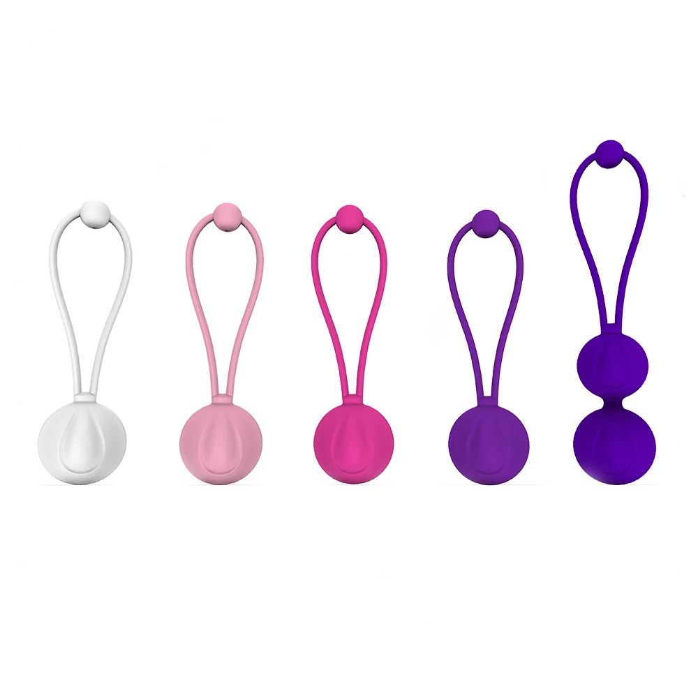 

Women Ben Wa Balls Doctor Recommended Pelvic Floor Exercises Set of 5 Silicone Kegel Balls for Tightening & Control