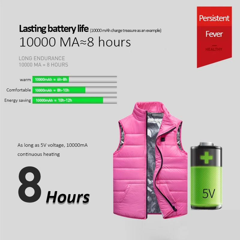 

Intelligent Thermal Child Coat Children's Usb Charging Heating Jacket Student's Vest Charging Keep Warm Windproof Heated Vest
