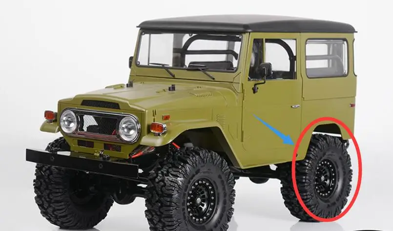 Супер Swamper TSL Thornbird 1," шина для trx4 Defender ford bronco AXIAL SCX10 D90 D110 TAMIYA CC01 Hliux TOYOTA LC70 LC80 FJ40