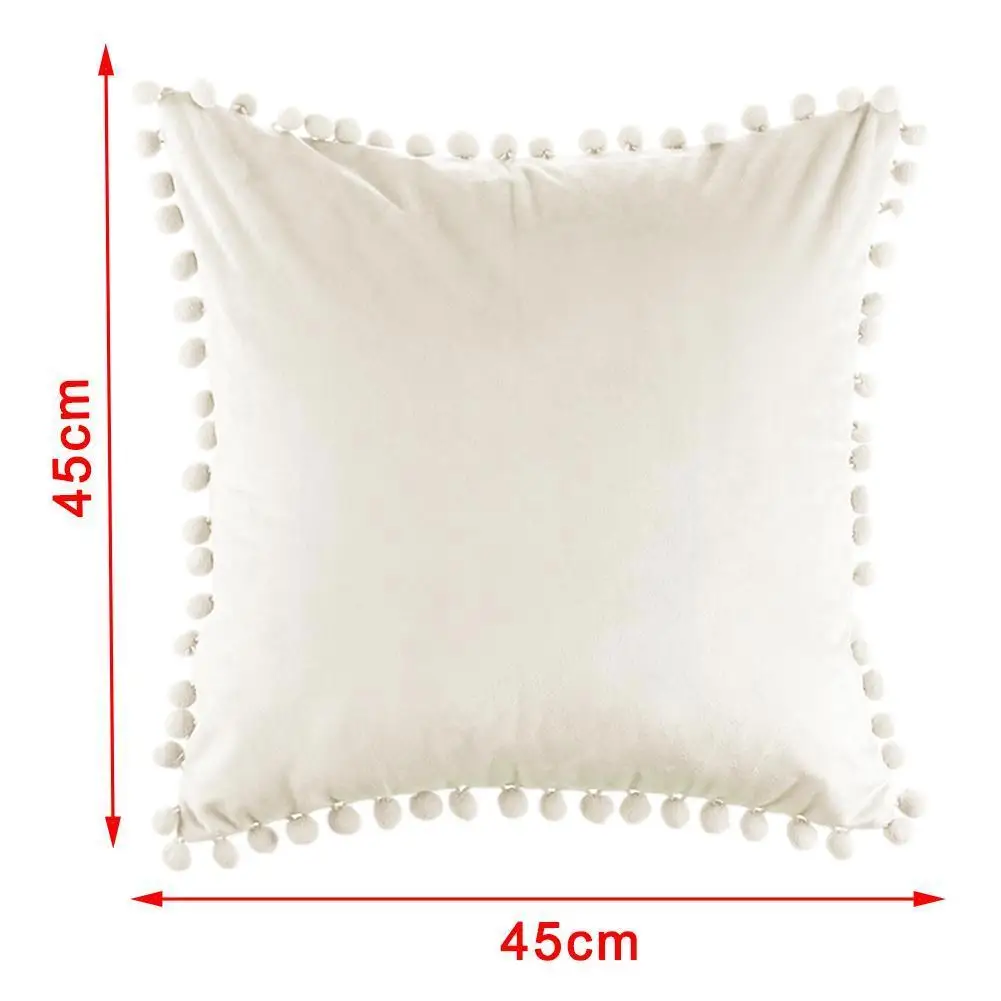 

Soft Velvet Cushion Cover Decorative Pillows Throw Sofa Room Colors Pillow Living Case Home Soft Decor Seat Coffee Luxury O2P1