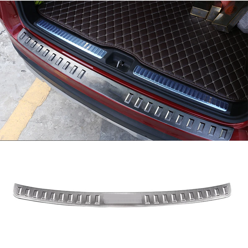 Внешняя Защитная панель для заднего бампера Mercedes Benz GLC Class 2015 2016 2017|Хромирование| |