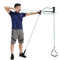 1pcs archery bow training arm strength training tool device for adult kid trainer equipment green