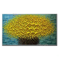 100 hand painted oil painting new palette knife flower thick textured wall canvas art pictures home decoration for living room