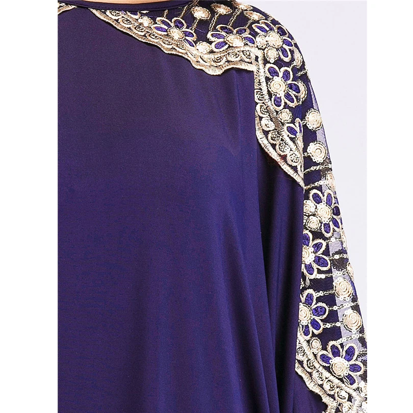 Большие размеры S ~ 6XL высокое качество новое арабское элегантное свободное абайя