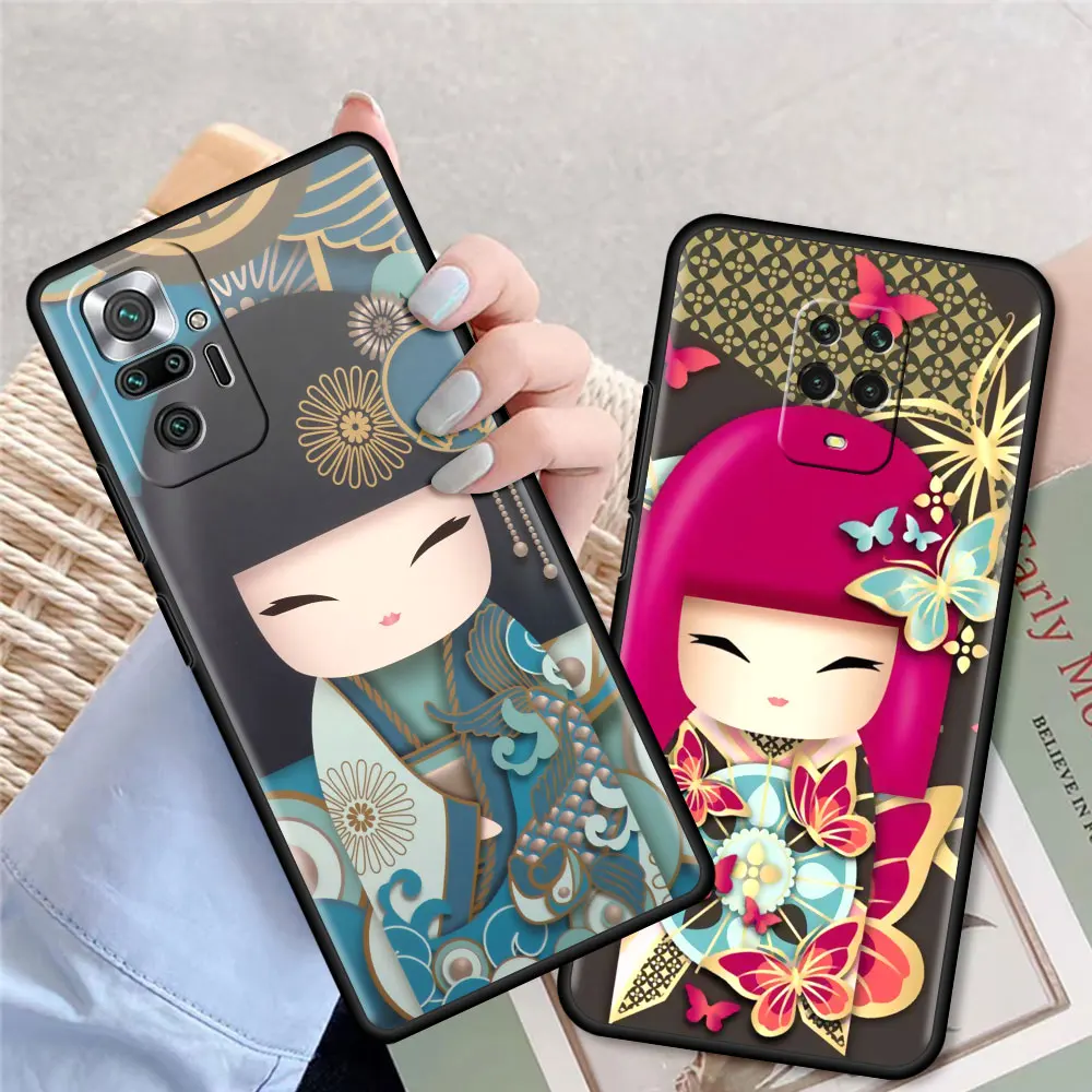 

Fashion Case for Xiaomi Redmi Note 9S 9 8 7 8T 10 Pro 9C 9A 7A 6A 8A 6 K40 Soft Cover Phone Coque Kimmidoll Dolls