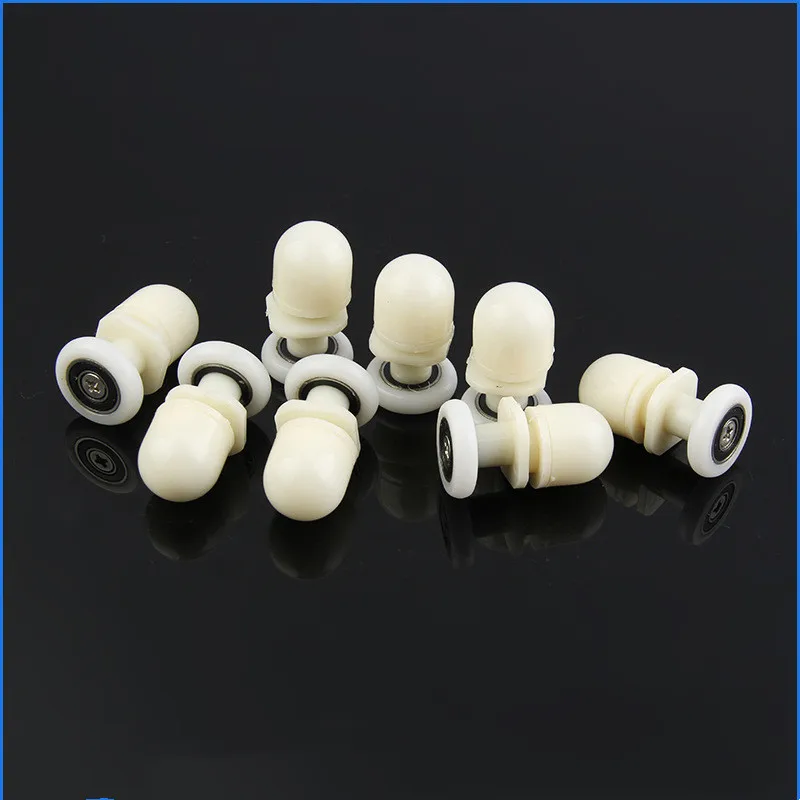 8 роликов для душевой двери колеса шкивы диаметр (20-27 мм) шкив комнаты |