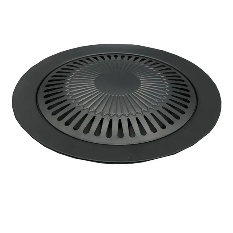 Домашняя Бездымная плита для барбекю и антипригарная корейская традиционная