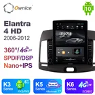 Автомагнитола Ownice 2 Din, стерео-система на Android 10,0, с GPS, для Hyundai Elantra 4 HD 2006 - 2012
