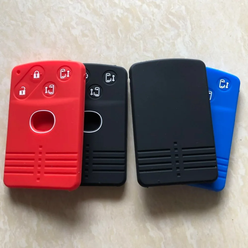 Сменный силиконовый чехол для ключа брелка Mazda 5 6 8 M8 MPV CX7 CX9 RX8 Miata MX5 защитный с 4