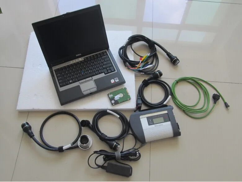 

Second hand laptop D630 installed 2022.06V Software for MB Car Star C4 diagnostic Scanner SD Connect Compact 4 ready to use!