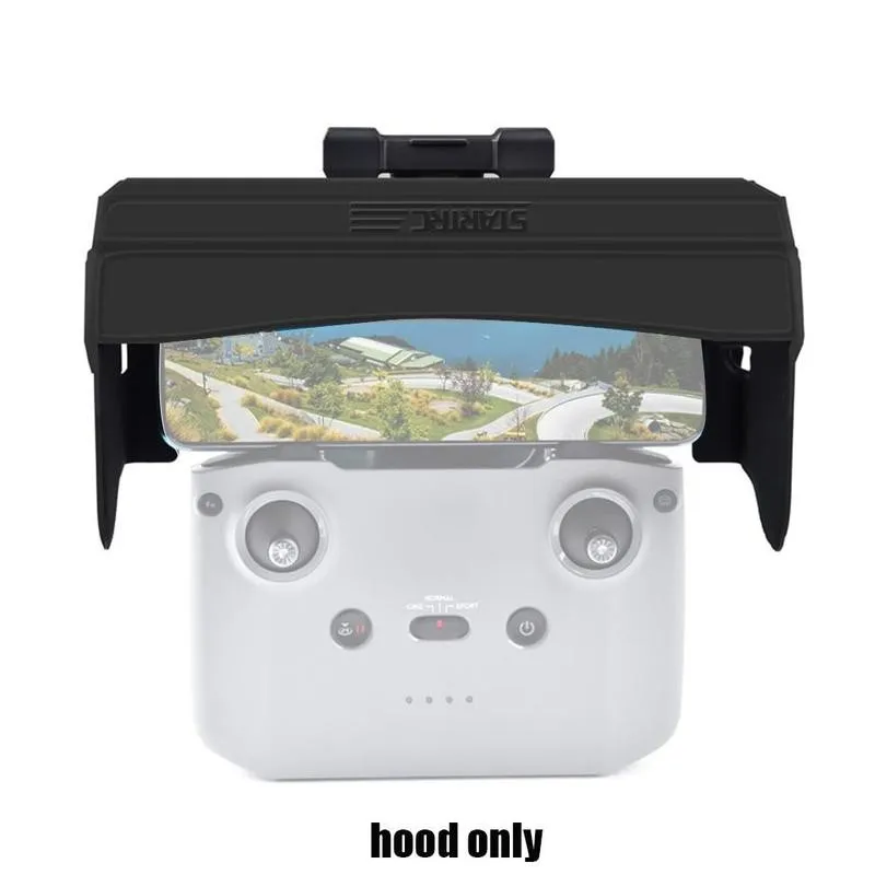 

Трехскладной солнцезащитный козырек для Djl Mini2, для контроллера дрона Mavic Air2, складной козырек для монитора, чехол для телефона, планшета, сол...