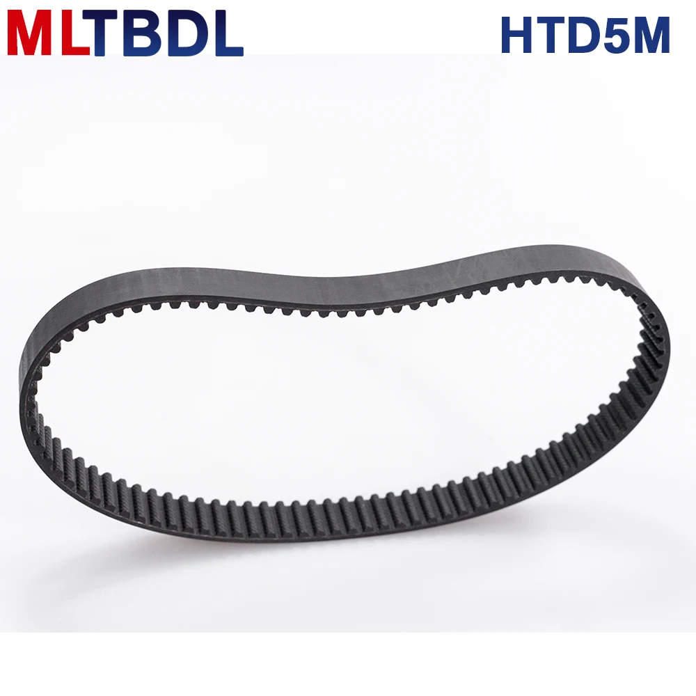 Ремень ГРМ HTD 5 м резиновый ремень с зубцами 255/260/265 мм длина 10/15/20/25 ширина шаг 51 52 53