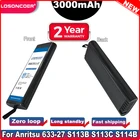 Аккумулятор 633-27 3000 мАч Для Anritsu S113B S113C S114B S114C S331C S331D S332B S332D S332A S332C S325D S412D S251B S251C S312D