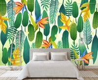custom background wall modern fresh plant back background wall mural wallpaper mural 3d wallpaper wallpaper wallpaper wall for
