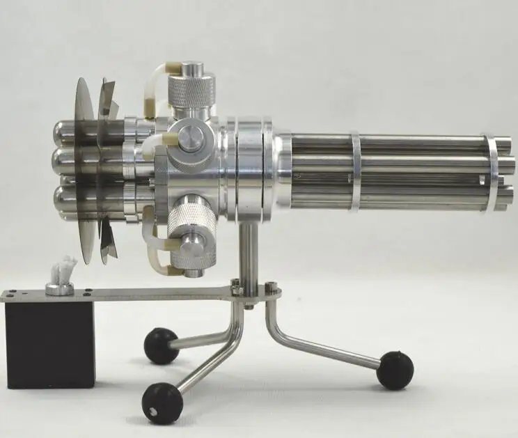Модель двигателя шатлинга гэтлинговый пистолет шестицилиндровый двигатель