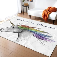 cartoon unicorn rugs bedroom non slip rugsfloor mats home decoration rugs and rugs for living room carpets for bed room large