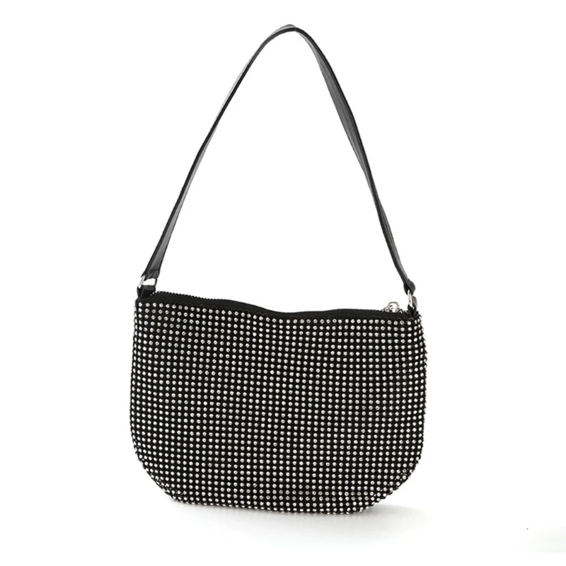 

Women Vintage Rhinestone Evening Bag Wedding Party Clutch Handbag Purse Wallet