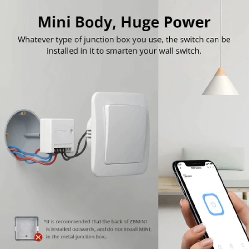 SONOFF ZBMINI / MINIR2 Zigbee3.0 2-сторонний мини-переключатель сделай сам умное управление
