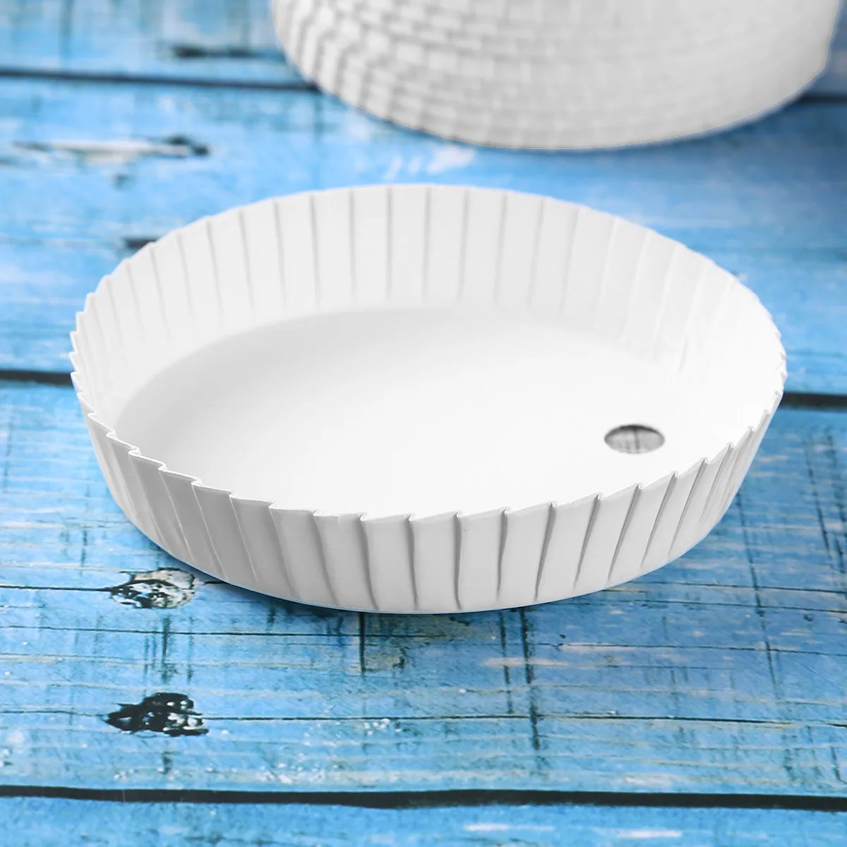 

100Pcs Disposable Paper Cup Cover Drinking Lid Cup Lids Coffee Cup Covers for Coffee Shops Hotel KTV Bars Paper Cup Lids
