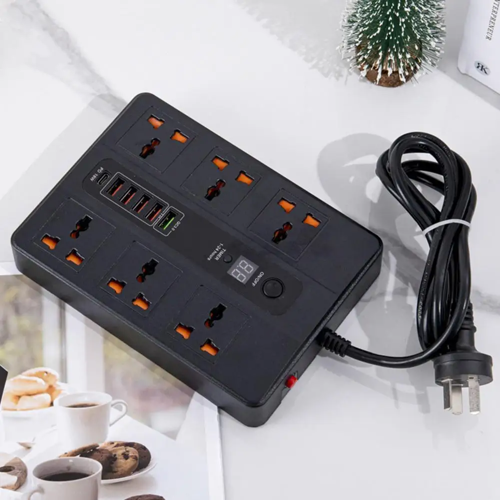 Устройство зарядное сетевое с 6 USB-портами и поддержкой быстрой зарядки 20 Вт 3000 |