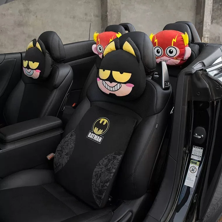 

Car Pillow Seat Neck Pillow Protection Safety Auto Headrest Cushion Support Cartoon Car Pillow For Seat Head Rest Neck Pillow