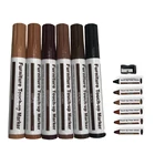 Цветная ручка с текстурой древесины, ручка для ремонта пола и ремонта царапин и краски, дополнительные цвета