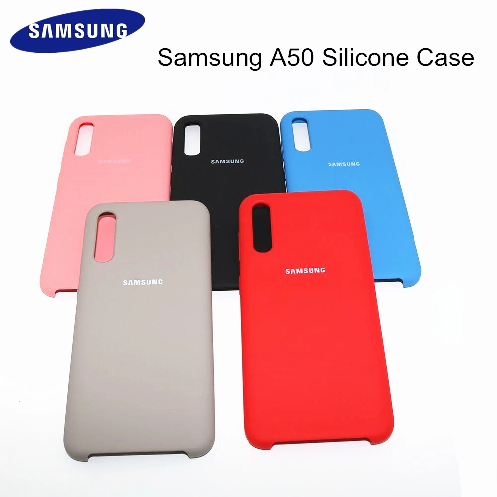 Оригинальный силиконовый чехол для Samsung Galaxy A50 2019 мягкий из ТПУ A50S A30S A505 A505F