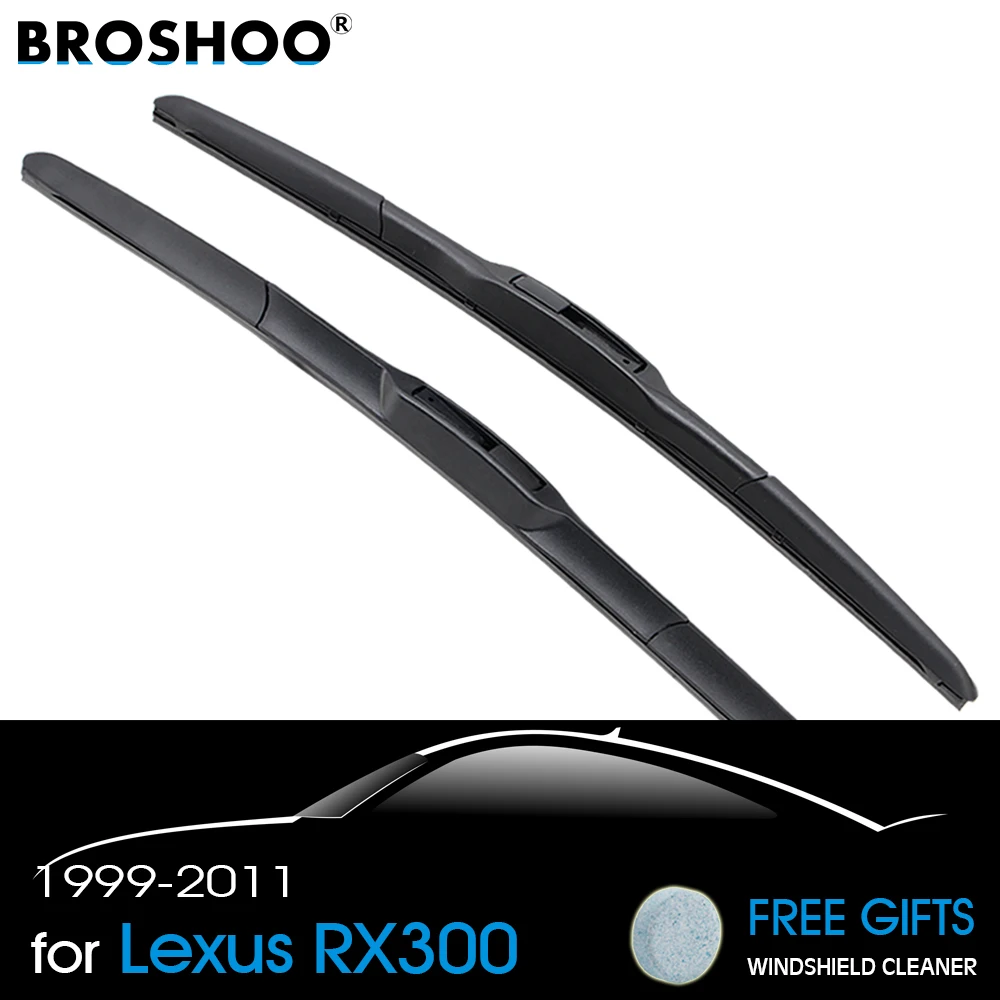 BROSHOO Авто Стеклоочистители резиновые для Lexus RX300 1999 2000 2001 2002 2003 2004 2005 2006 2007 2008 2009 2010 2011|Стеклоочистители| |