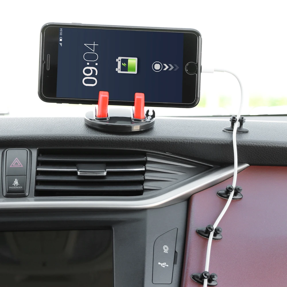 Автомобильный USB-кабель зажим для крепления органайзер аксессуары renault Dacia VOLVO V40