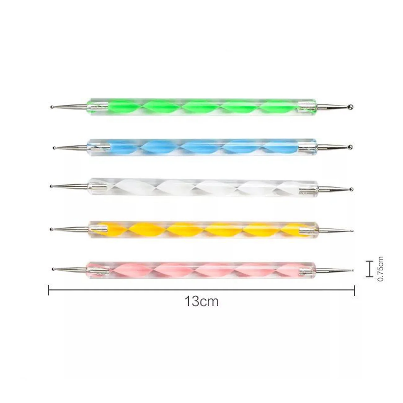 

Mandala Dotting Tools for Rocks Coloring Drawing Different Size Painting Tools with Mandala Stencils and Paint Pallet