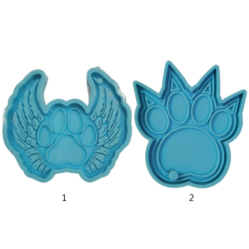 

JAVRICK DIY Crafts Decorations Jewelry Pendant Epoxy Resin Mold Keychain Silicone Mould