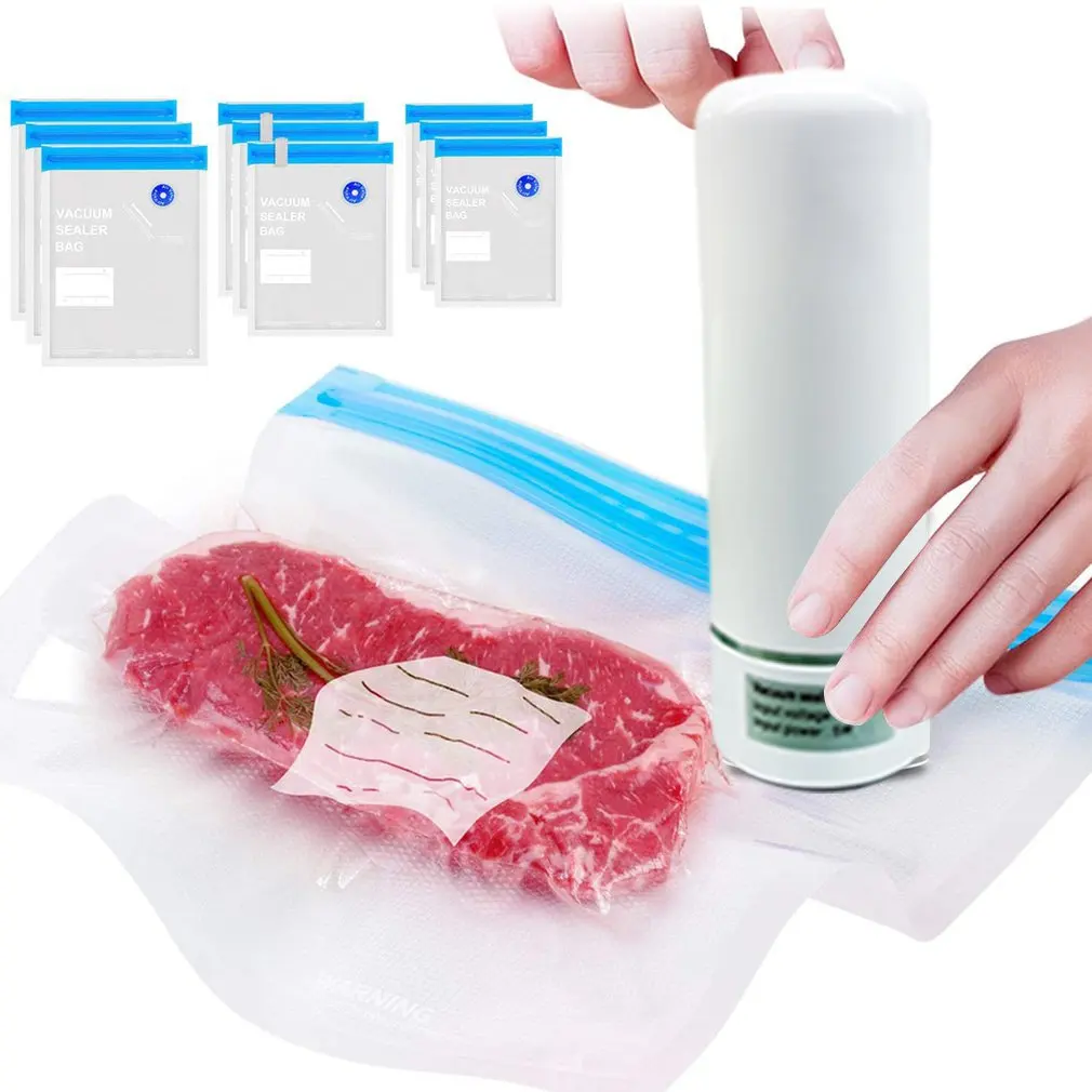 

Electric Handheld Vacuum Sealer Food Vacuum Sealer USB Rechargeable Handheld Pump For Sous Vide And Food Storage