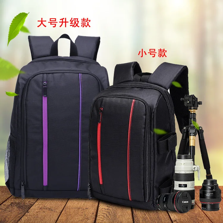 multi functional camera backpack video digital dslr bag waterproof outdoor camera photo bag case for nikon fo free global shipping