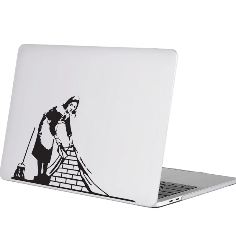 Maid Cleaning Laptop Sticker for Macbook Pro 16&quot Air Retina 11 12 13 15 inch Dell Vinyl Mi Mac Book Skin 15.6&quot HP Notebook Decal |