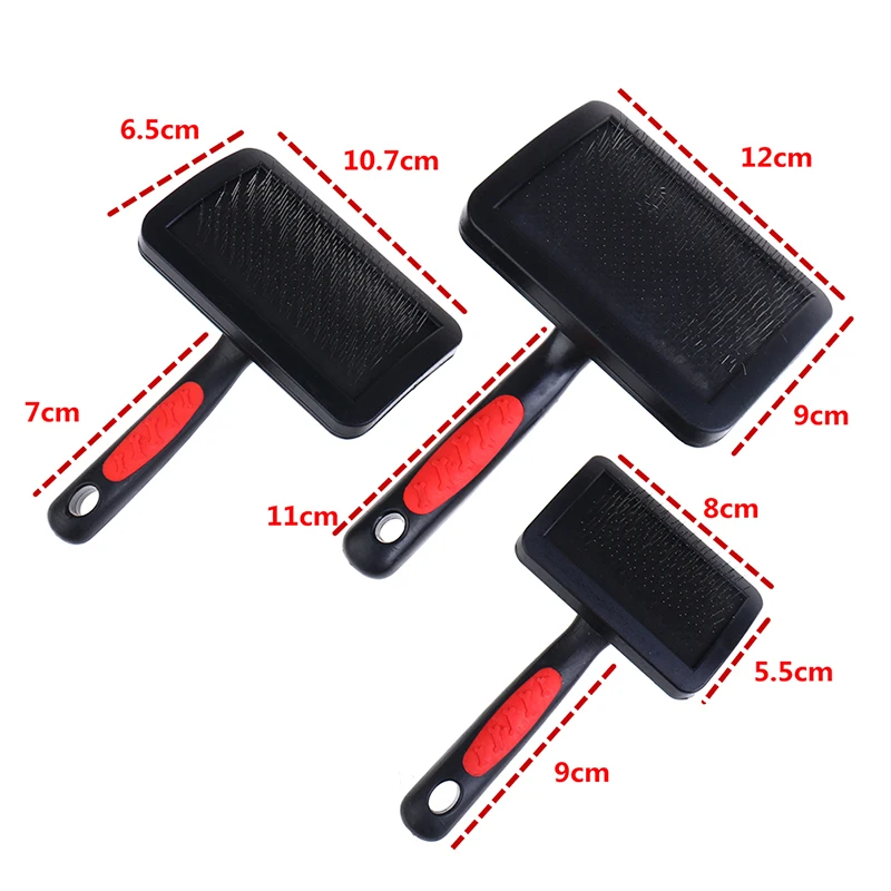 

1pc Pet Grooming Needle Comb Shedding Hair Remove Brush Slicker Massage Tool Dog Cat Protective Pet Comb