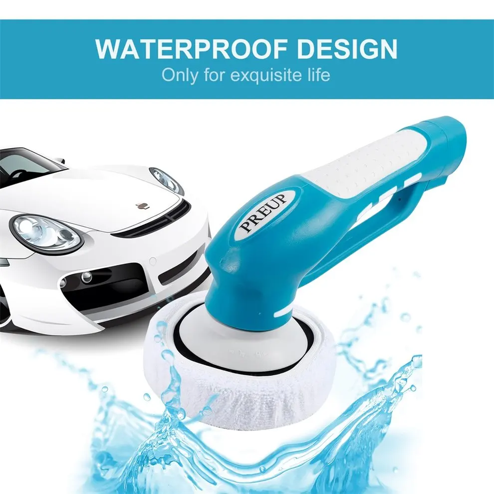 

Multi Purpose Home Electric Powerful Handheld Car Beauty Tool with Rechargeable Battery Wax / Polishing/ Cleaning Brush