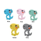 Chenkai 10 шт. силиконовый коала слон Единорог динозавр Прорезыватель Сделай Сам детская пустышка Прорезыватель игрушка подарок