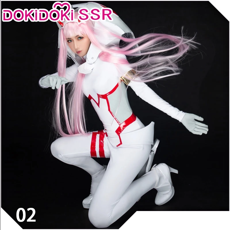 Косплей DokiDoki SSR из аниме Дарлинг во Фране костюм для косплея Zero Two 002 02 боди| |