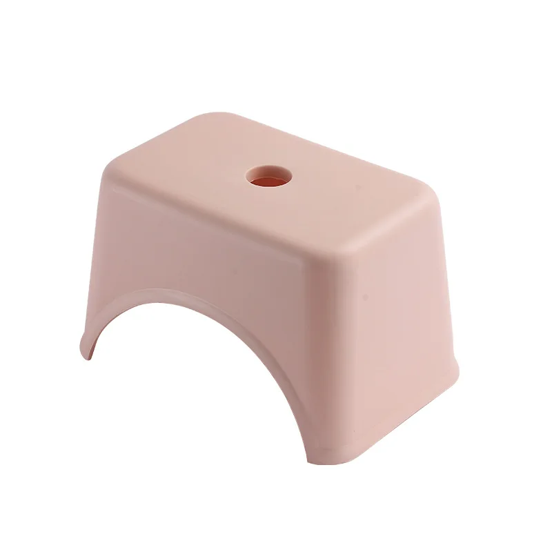 

Living Room Furniture Square Stool With Thick Plastic Children'S Low Stool Adult Shoes Stool Chair Feet Washroom