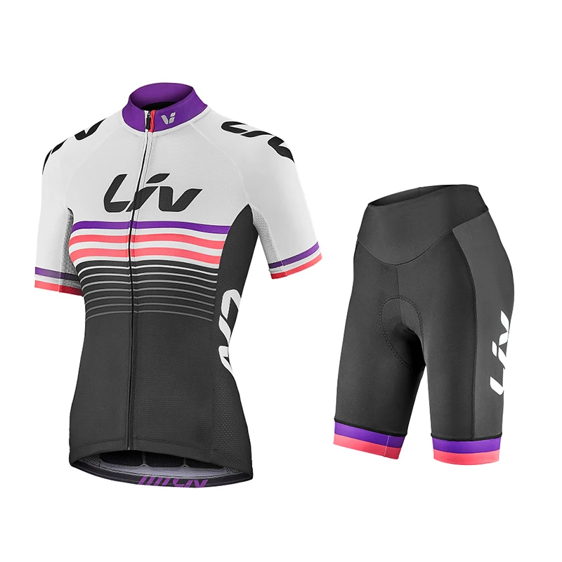 

New 2020 pro team LIV cycling jersey set mtb Ropa woman summer quick dry BICYCLING shirts Maillot Culotte wear Spot delivery
