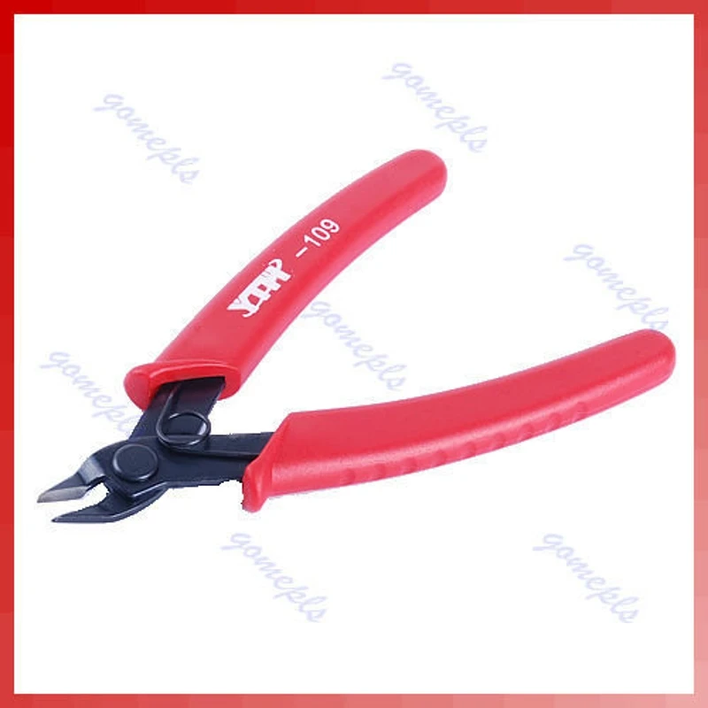 

Mini 5 pouces lectrique sertir pince Snip coupeur main outil rouge nouveau