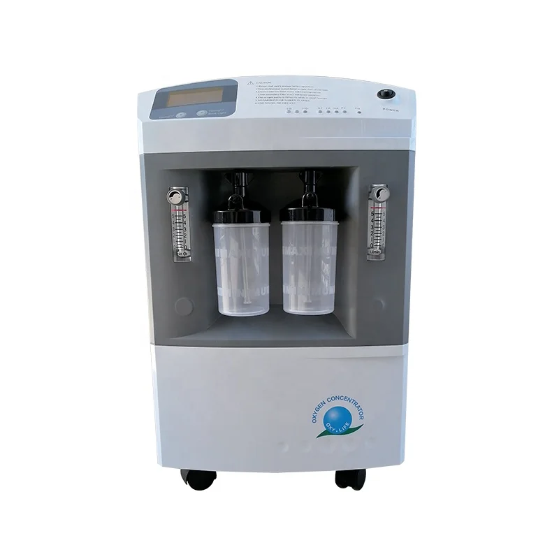

Hot Sale 10LPM Medical Dual Flows Oxygen Concentrator