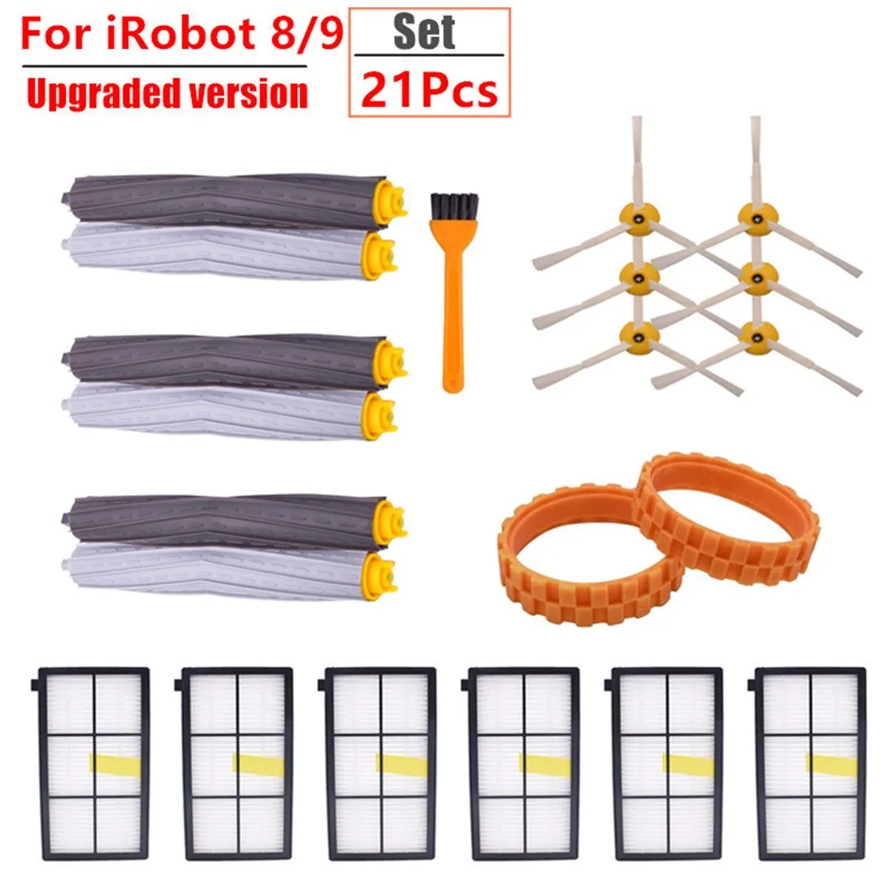 

Vacuum Cleaner Kit For IRobot Roomba Parts Kit Series 800,900 Main Brush Filter Tire Cover Household Cleaning Accessories