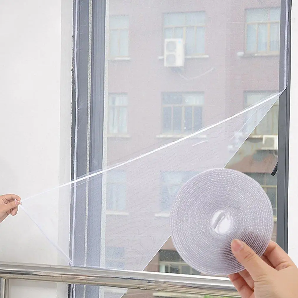 DIY Flyscreen Curtain Insect Screen Fly Mosquito Bug Window Door Mesh LM | Дом и сад