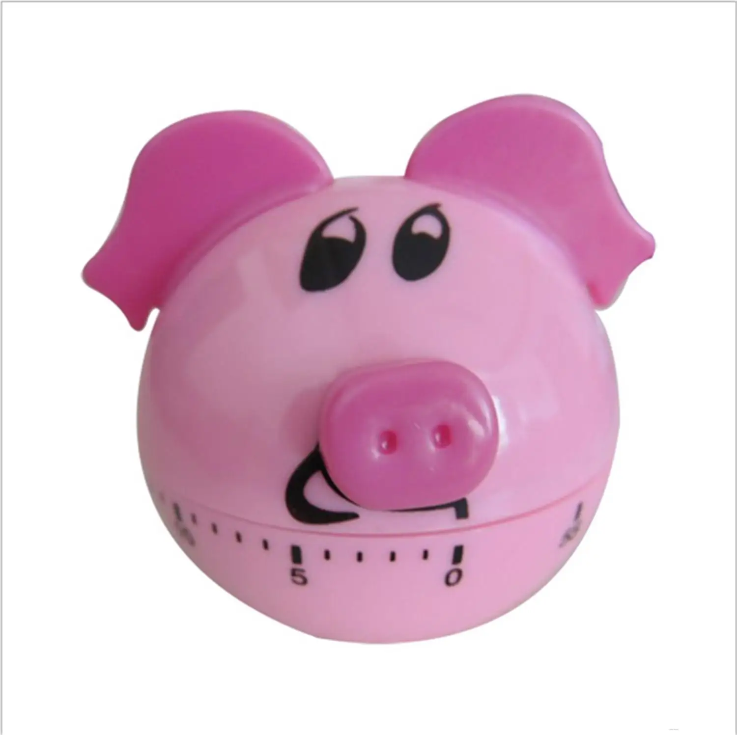 

Mechanical timer kitchen timer cartoon pig countdown 60 minutes ring