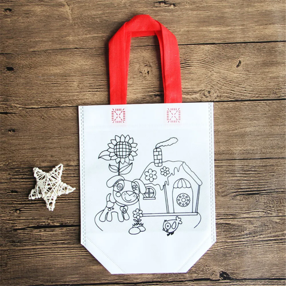 10 шт. Профессиональная Детская окраски мешков для детей творческого рисования