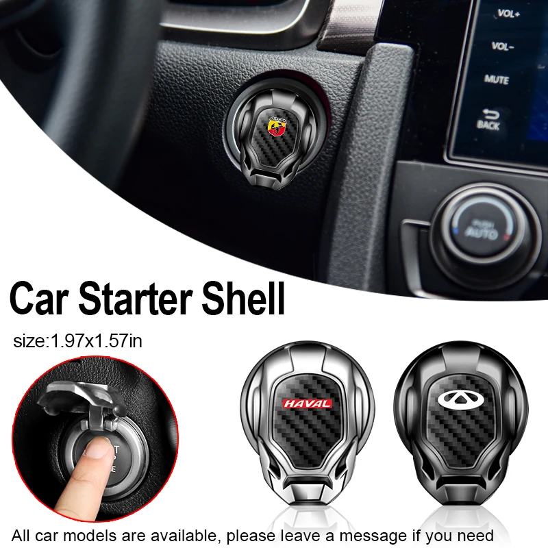 

1pc Car One-key Ignition Start Stop Button Switch Cover Sticker for Opel Insignia Astra H G Astra J Gtc Astra 2007 Accessories
